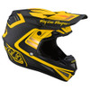 Troy Lee Designs SE4 Carbon Helmet - Flash - Black/Yellow - Medium