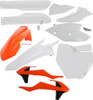 Acerbis Plastic Kit: 16-18 KTM 125cc to 450cc (SX/XC/SX-F/XC-F Models)
