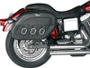 Saddlemen S4 Rigid-Mount Quick-Detach Drifter Slant Saddlebags: 93-17 H-D Dyna Models