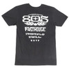 Fasthouse 805; Gravel Midweight Tee - Black - SM