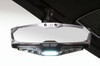 Seizmik Halo Mirror - RA LED Rearview Mirror with Cast Aluminum Bezel – 1.75″ Round Tube