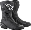 Alpinestars SMX-S Waterproof All-Weather Motorcycle Boot - Black - US 9.5/EU 44 - 224351710044
