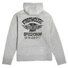 Fasthouse Love Of It Hooded Zip-Up Fleece - Heather Gray - Small - 197168030304