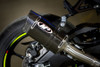 M4 17-26 Suzuki GSX-R 1000 Tech1 Slip-On Exhaust - Carbon Canister