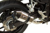 M4 16-26 Honda CBR500R Slip-On Exhaust - Polished Canister