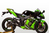M4 16-20 Kawasaki ZX-10R GP19 Titanium Piping Full Exhaust - Black Canister