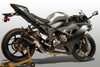M4 09-26 Kawasaki ZX-6R/ZX636 Tech1 Slip-On Exhaust - Carbon Canister