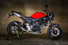 M4 17-23 Suzuki SV650/X Full Exhaust - Carbon Canister