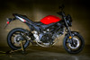 M4 17-20 Suzuki SV650/X Slip-On Exhaust - Carbon Canister