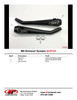 M4 08-20 Suzuki Hayabusa Retro Drag Dual Slip-On Exhaust - Black Canisters