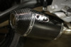 M4 15-20 Yamaha FZ-07/MT-07/XSR700 Slip-On Exhaust - Carbon Canister