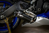 M4 06-20 Yamaha R6 X96 Titanium Piping Full Exhaust - Carbon Canister