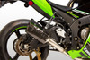 M4 16-26 Kawasaki ZX-10R Tech1 Titanium Piping Full Exhaust - Carbon Canister