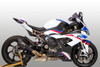M4 20-26 BMW S1000RR GP19 Slip-On Exhaust - Black Canister