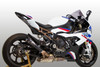 M4 20-26 BMW S1000RR GP19 Slip-On Exhaust - Black Canister