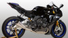 M4 15-20 Yamaha R1 RM1 Titanium Piping Full Exhaust - Titanium Canister