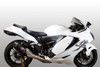 M4 21-26 Suzuki Hayabusa Slip-On Exhaust - Dual Carbon Tech1 Canister