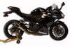 M4 18-26 Kawasaki Ninja 400/500/Z400 Slip-On Exhaust - Carbon Canister