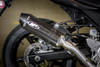 M4 17-23 Suzuki SV650 Full Race Exhaust System - Titanium Canister