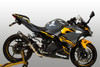 M4 18-26 Kawasaki Ninja 400/500/Z400 Full Exhaust - Carbon Canister