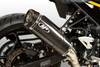 M4 18-26 Kawasaki Ninja 400/500/Z400 Full Exhaust - Carbon Canister