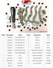 M4 17-26 Suzuki GSX-R 1000 GP Titanium Piping Full Exhaust - Black Canister