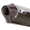 M4 12-16 Suzuki GSX-R 1000 MC36 Titanium Midpipe Full Exhaust - Carbon Canister