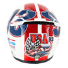 Shoei RF-1200 Helmet - Indy Marquez - TC-2 Blue/Red - Large *Signed Helmet*