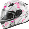 GMAX FF-49S Helmet - Blossom w/ Dual Lens Shield