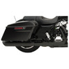 Drag Specialties 4" Slashdown Slip-On mufflers - 17-20 Harley Touring Models - Black