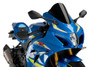 Puig R Racer Windscreen: 17-20 Suzuki GSXR1000/R