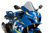 Puig R Racer Windscreen: 17-20 Suzuki GSXR1000/R