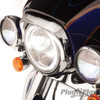 Ciro Fang LED Headlight Bezel - Harley-Davidson FLH