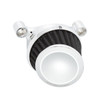 Arlen Ness Mini 22° Air Cleaner: 08-17 Harley-Davidson Touring/Trike/Softail/Dyna Models