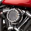 Arlen Ness Clear Series Method Air Cleaner: 99-17 Harley-Davidson Twin Cam Models - Black - 18-967