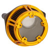 Arlen Ness Clear Series Method Air Cleaner: 1991+ Harley-Davidson Sportster Models - Red - 18-173