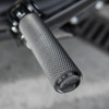 Arlen Ness Knurled Footpegs: 2018+ Harley-Davidson Softail Models - Passenger - Black - 07-943