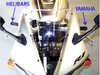 HeliBars TracStar™ Handlebar Risers: 98-03, 08-21 Yamaha YZF-R1/R6