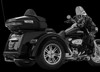 Legend Suspensions Air-A Adjustable Rear Suspension w/ Handlebar Controls: 2009+ Harley-Davidson Tri Glide Models - 13"