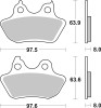 SBS H.CT Carbon Brake Pads