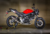 M4 17-21 Suzuki SV650 Full Exhaust System - Polished Canister