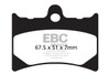 EBC R Series Sintered Front Brake Pads