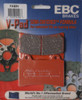 EBC V-Series Semi-Sintered Front Brake Pads