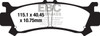 EBC SXR Series Sintered Front Brake Pads