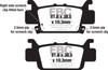 EBC SXR Series Sintered Rear Brake Pads