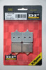 DP X-Race Titanium Sintered Front Brake Pads