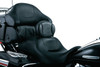 Kuryakyn Plug-In Driver Backrest: 1997+ Harley-Davidson Touring Models