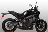 M4 2021 Yamaha MT-09 Full Exhaust System - Black Ceramic Coating