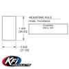 KFI UTV Dash Rocker Switch Kit - UTV-DRS-K