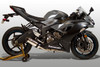 M4 09-20 Kawasaki ZX-6R/ZX636 Street Slayer Full Exhaust - Polished Canister